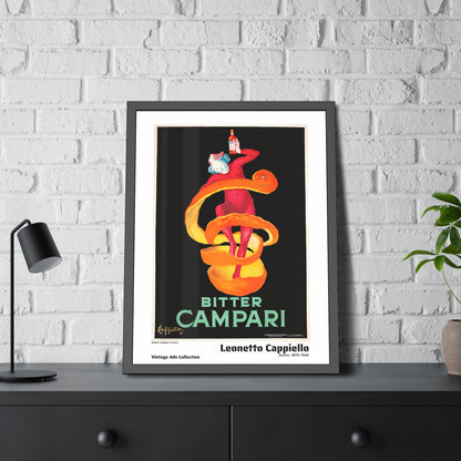 Bitter Campari (1921) by Leonetto Cappiello / Affiche Encadrée Série Vintage Ads Collection