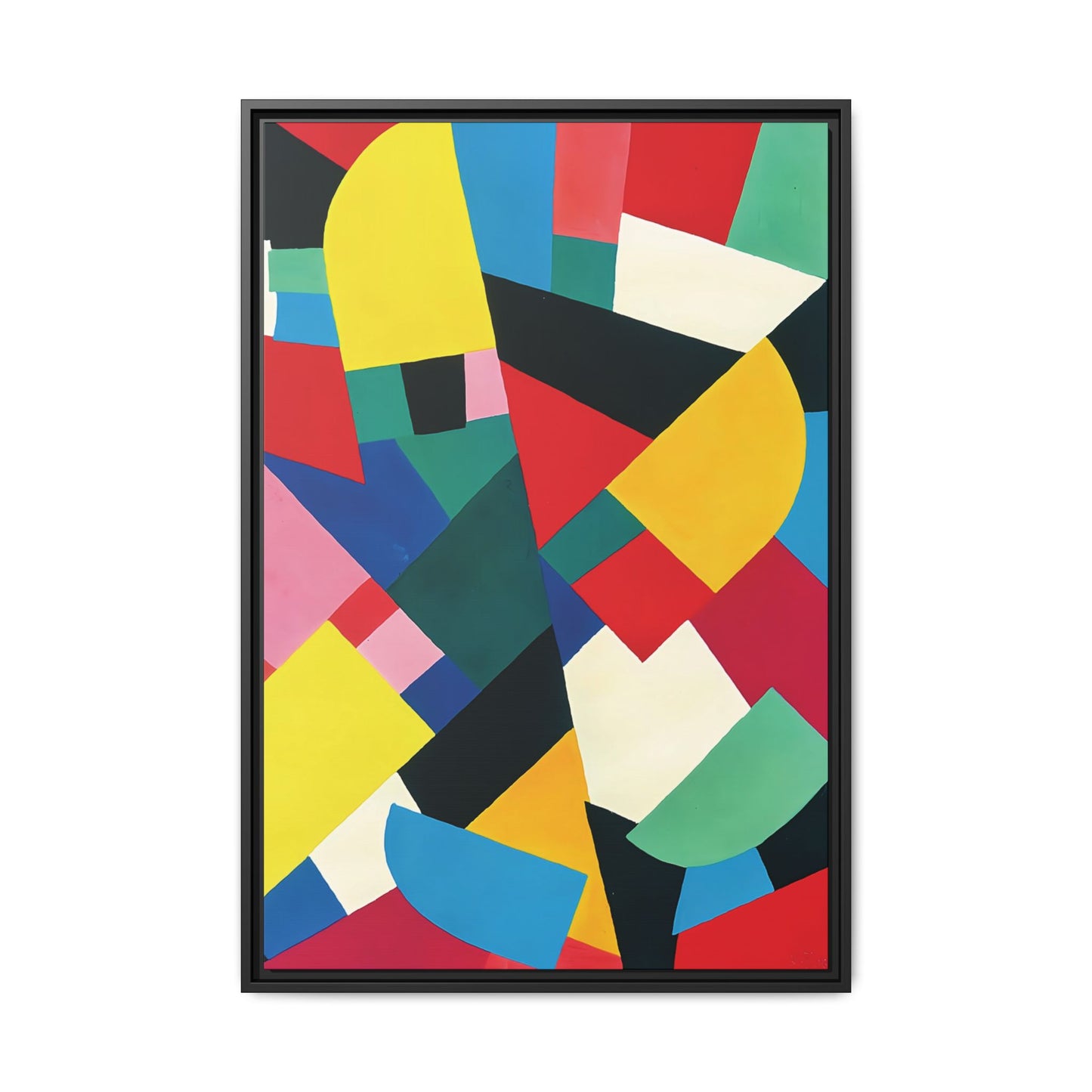 No Title (1936)  by Otto Freundlich / Toile encadrée sur caisse américaine