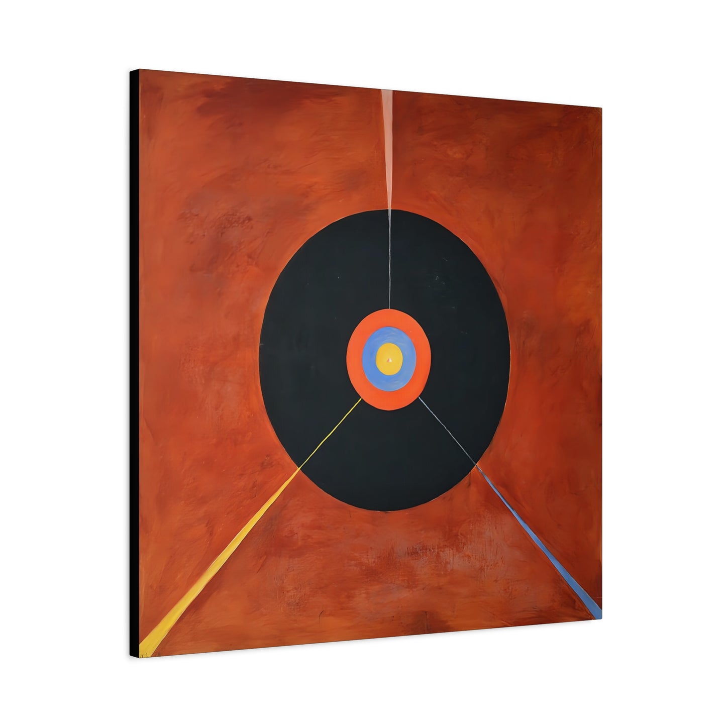 The Swan, No. 18 (1914 -1915) by  Hilma af Klint / Reproduction Fine Art sur Toile / Large Epaisseur 3.2 cm - 1.25 inch