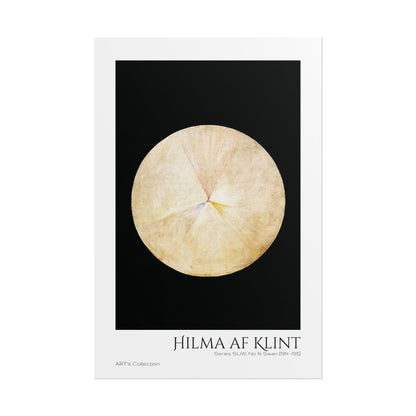 Series SUW, No 14 Swan (1914 -1915) by Hilma af Klint  / Affiche imprimée - Série ART's Collection