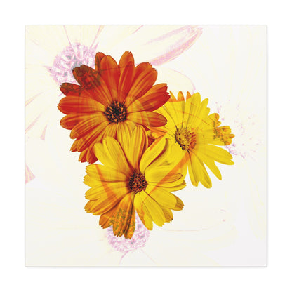 Collection Signature "FLORAL Numéro 13" sur Toile Fine Art sur Toile / Epaisseur 3,2cm - 1'25 po