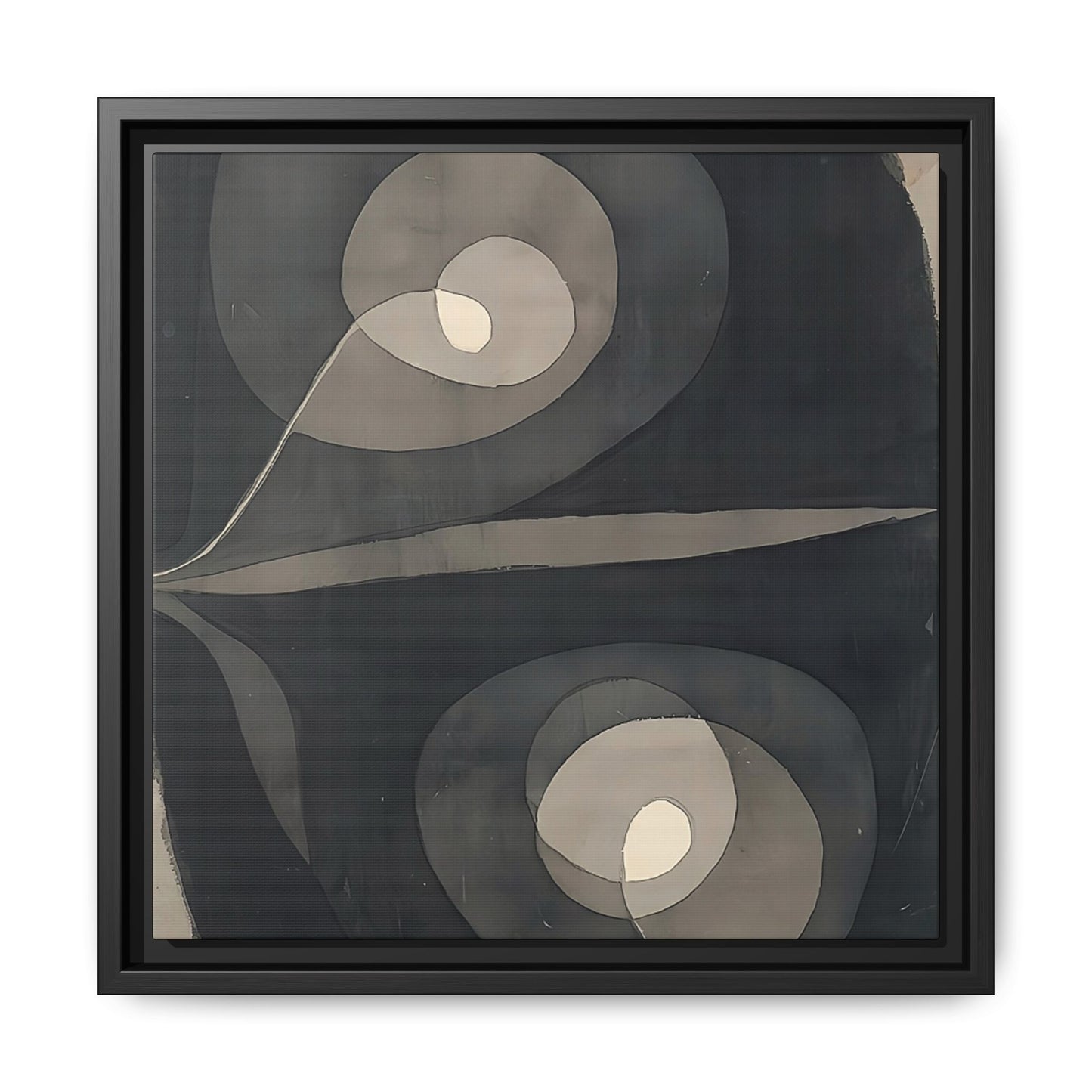 Spiralschraubenblüten I - Spiral Screw Flowers I (1932) by Paul Klee / Toile encadrée sur caisse américaine