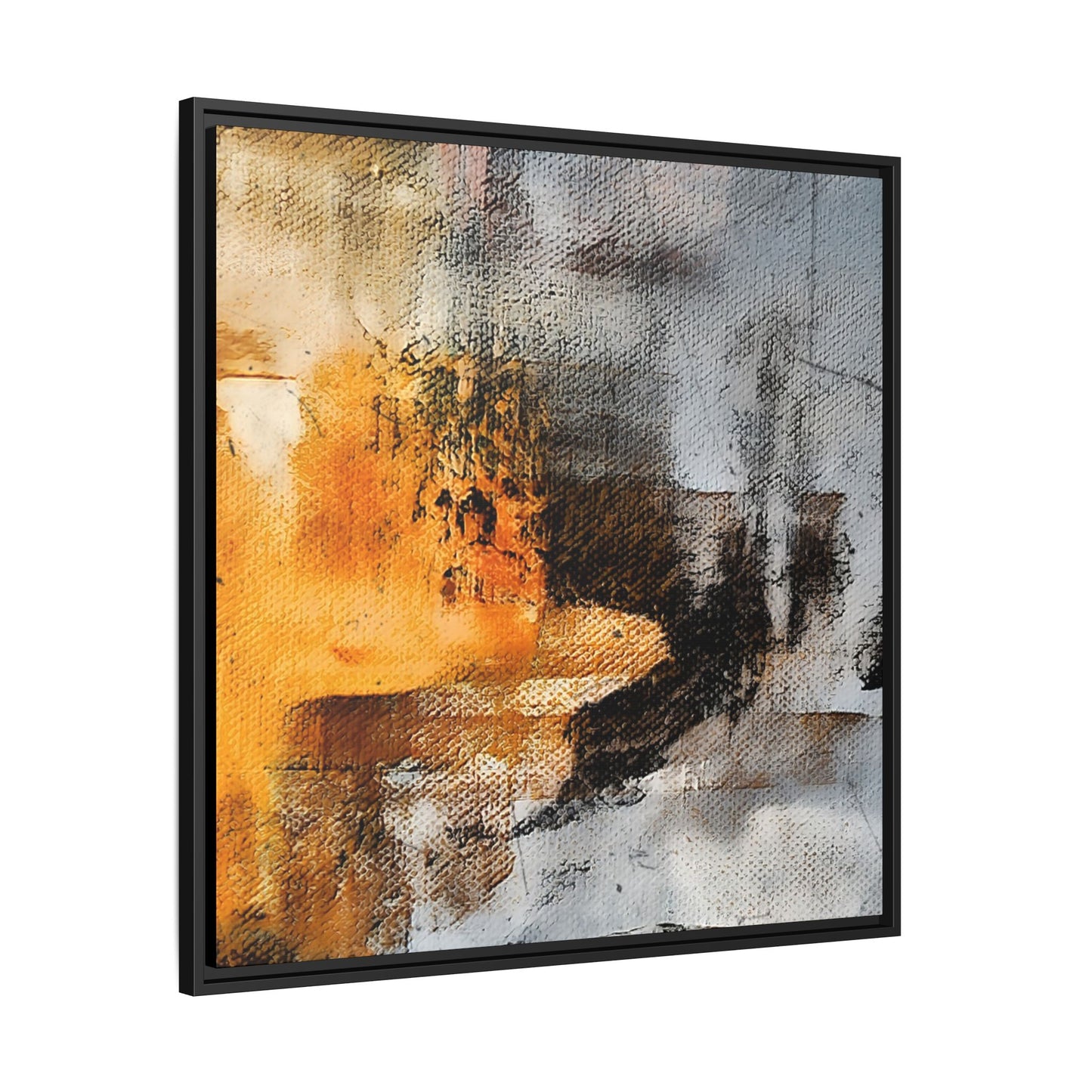 Tableau Graphic Ceylan "Série Sign Collections" / Toile encadrée sur caisse américaine
