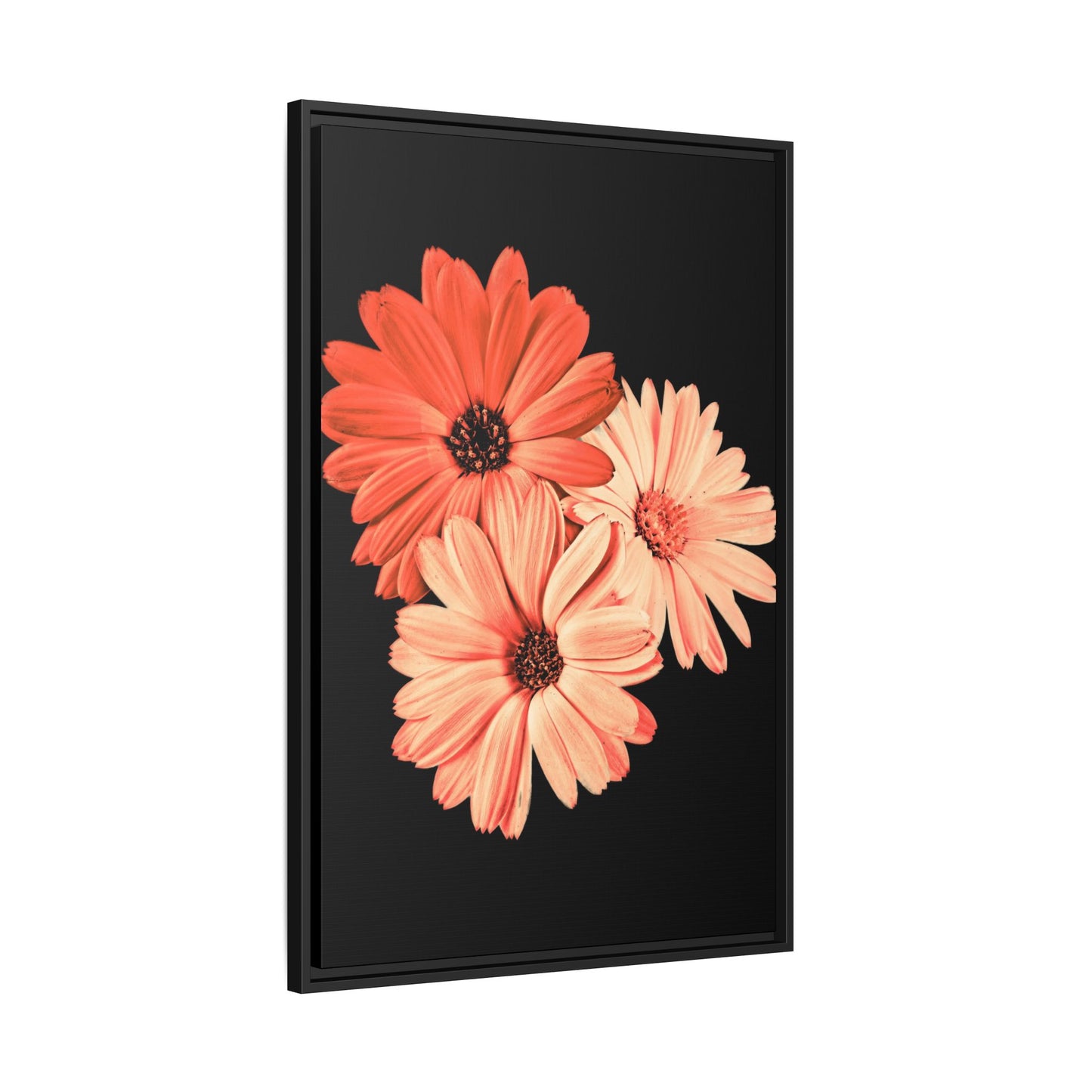 Collection Signature "FLORAL Numéro 6" sur Toile encadrée avec caisse américaine