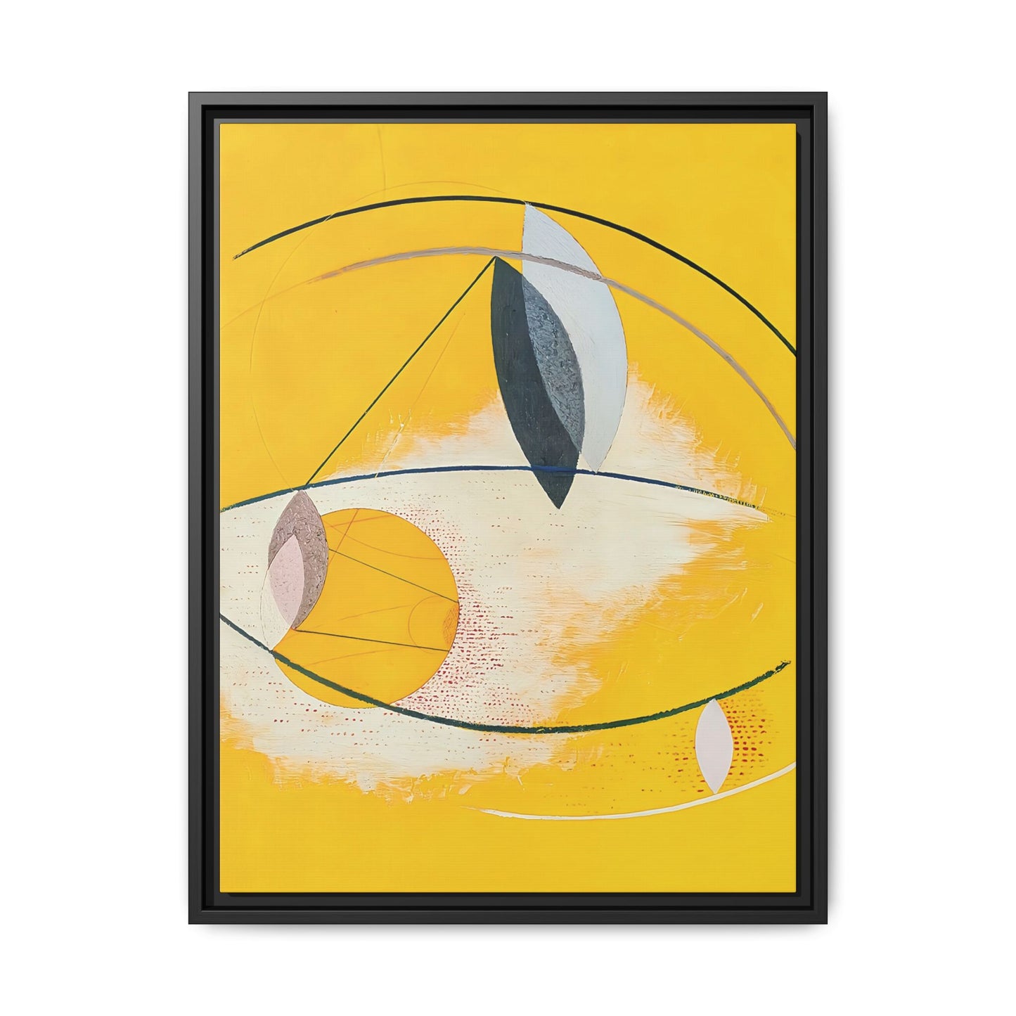 Gal Ab I (1930)  by László Moholy-Nagy  / Toile encadrée sur caisse américaine
