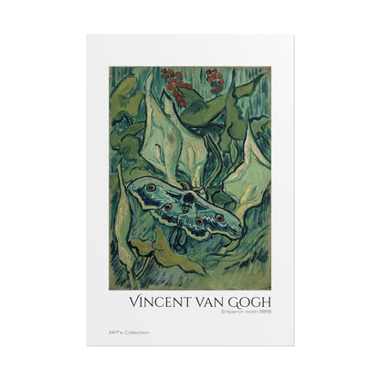 Emperor moth (1889) by Vincent van Gogh / Affiche imprimée - Série ART's Collection