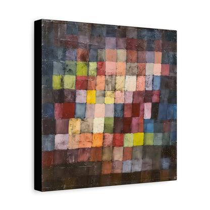 Ancient Sound (1925) by Paul Klee / Reproduction Fine Art sur Toile / Large Epaisseur 3.2 cm - 1.25 inch