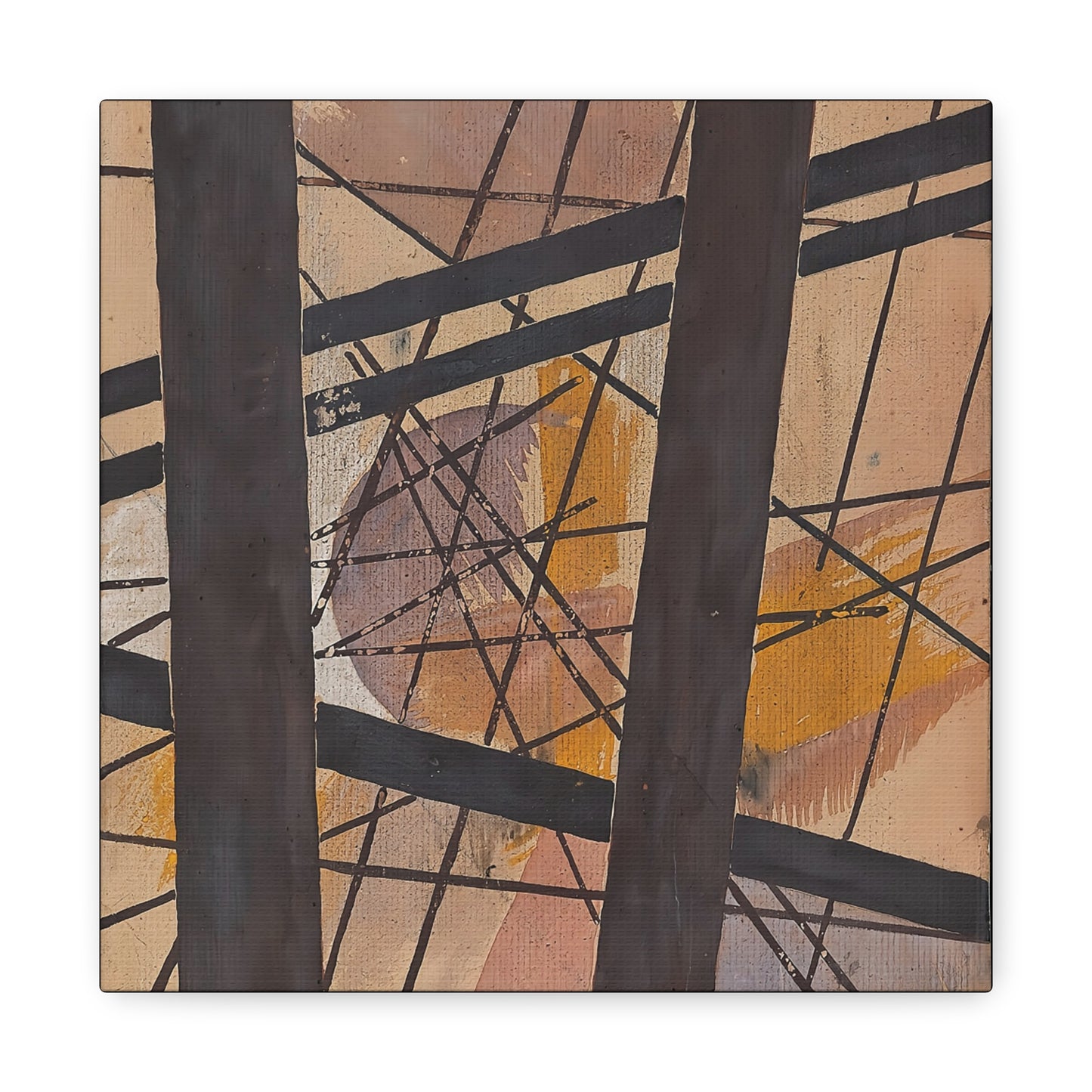 Raum-Kraft Komposition (1921-22) by Lyubov Popova  / Reproduction Fine Art sur Toile /  Epaisseur 3.2 cm - 1.25 inch