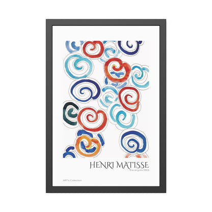 Escargots (1953) by Henri Matisse / Affiche Encadrée série ART's Collection
