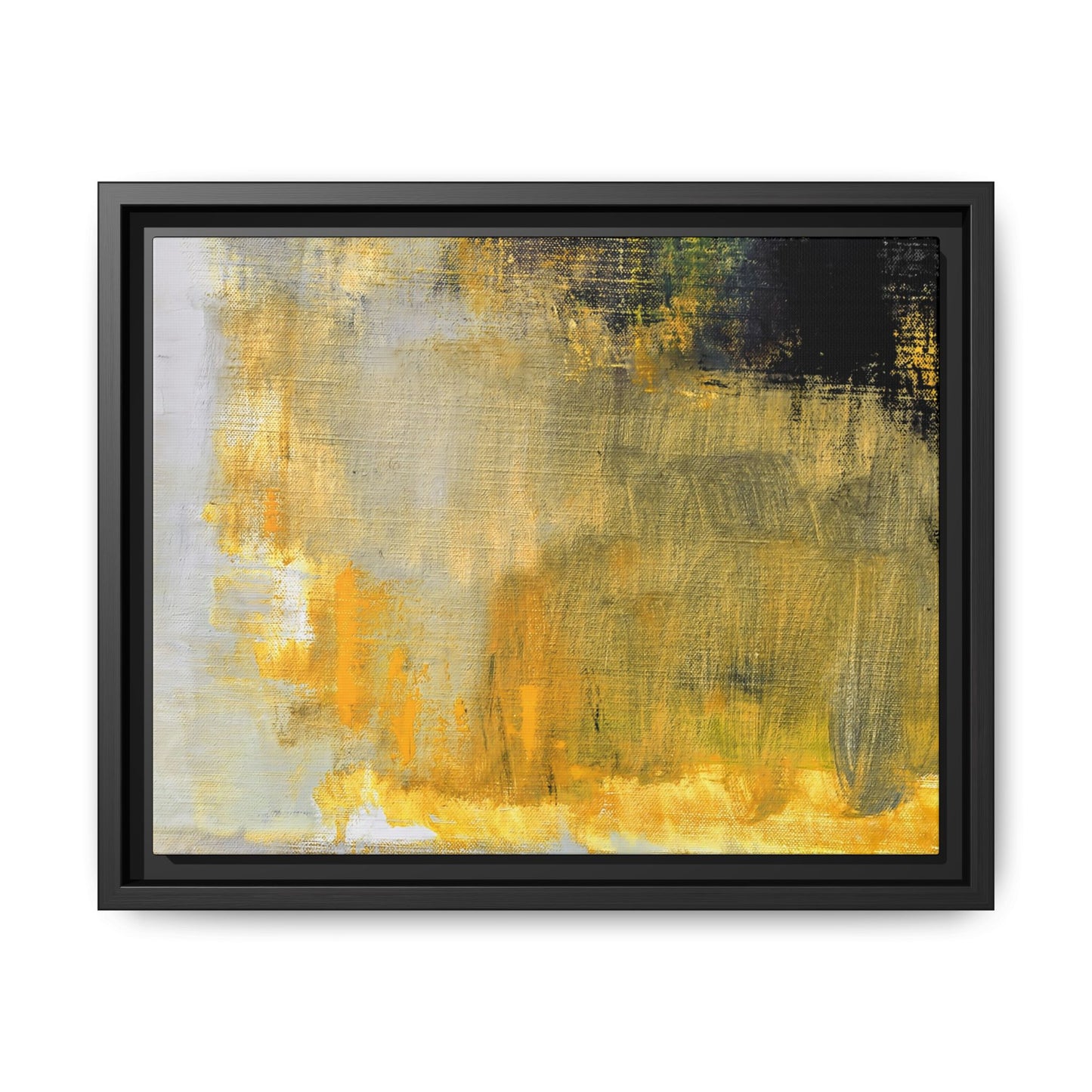 Tableau Contemporain Wheat Field "Série Sign Collections" / Toile encadrée sur caisse américaine