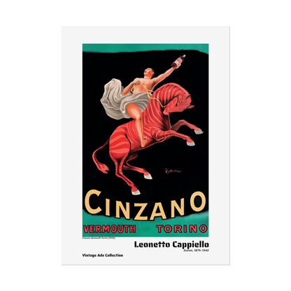 Cinzano Vermouth Torino (1910) by Leonetto Cappiello / Affiche imprimée - Série Vintage Ads Collection