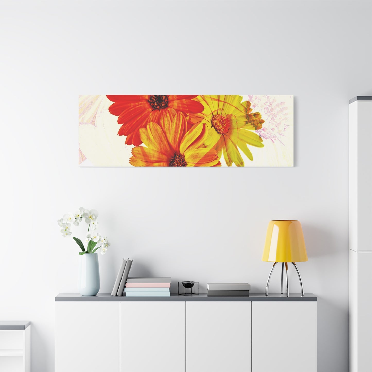 Collection Signature "FLORAL Numéro 19" sur Toile Fine Art sur Toile / Epaisseur 3,2cm - 1'25 po
