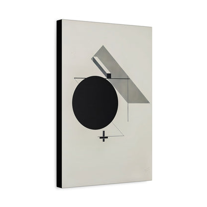 Kestnermappe Proun, Rob. Levnis and Chapman GmbH Hannover #5 (1923) by El Lissitzky / Reproduction Fine Art sur Toile / 3.2 cm - 1.25 inch