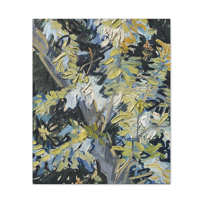 Acacia in Flowers by Vincent van Gogh  / Reproduction Fine Art sur Toile / Epaisseur 3,2cm - 1'25 po