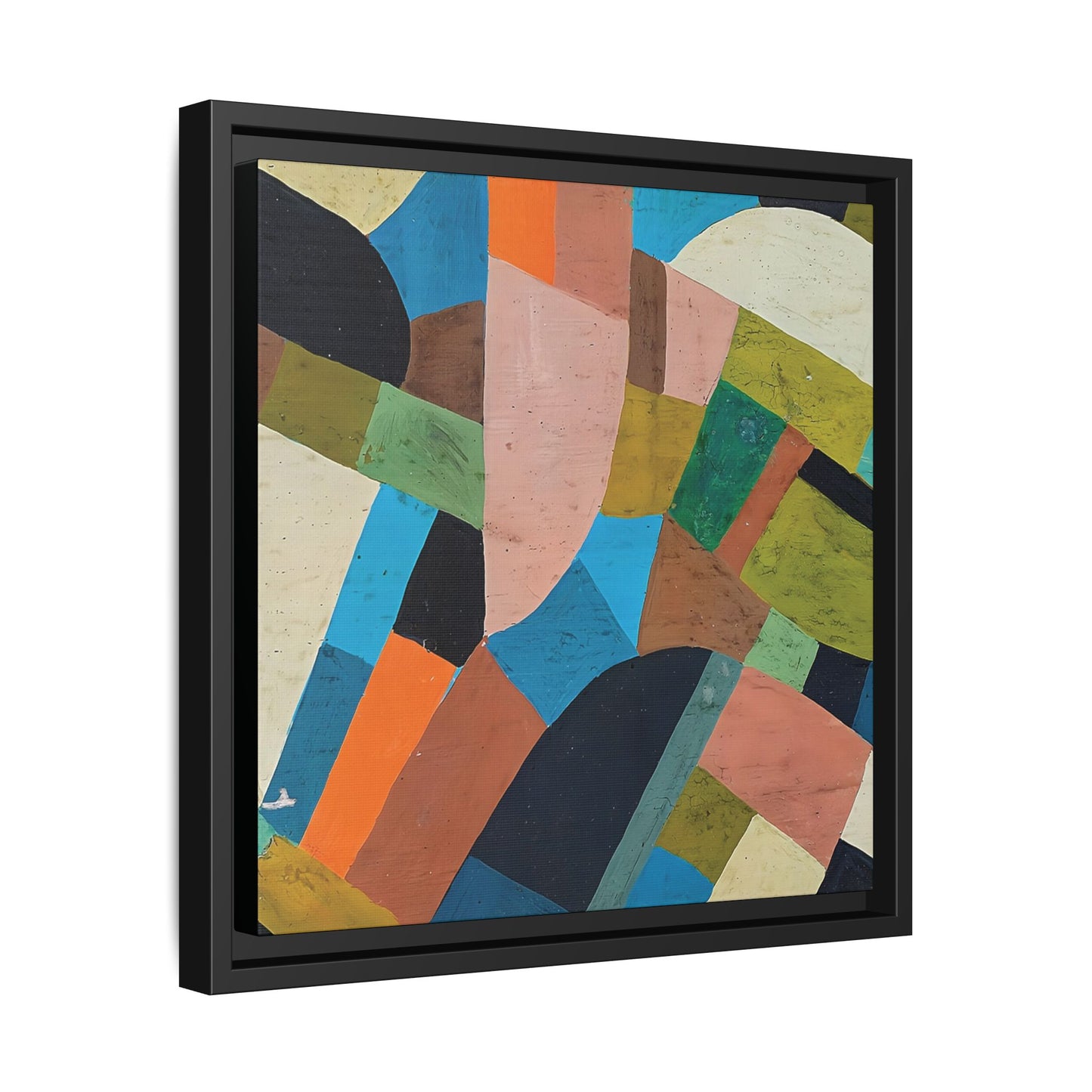 Petite Composition (Circa 1937)  by Otto Freundlich / Toile encadrée sur caisse américaine