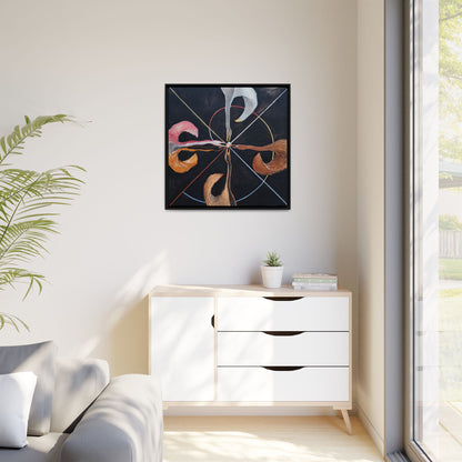 Group IX SUW, The Swan No. 7 (1915) by Hilma af Klint   / Toile encadrée sur caisse américaine