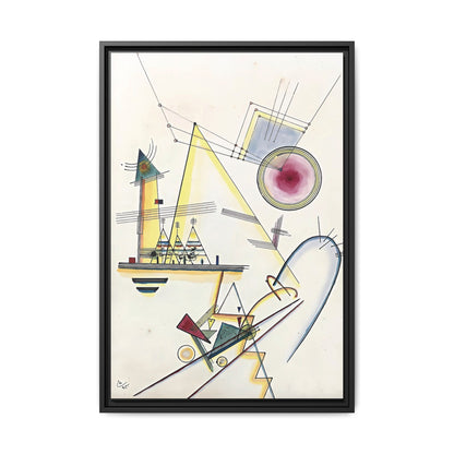 Wassily Kandinsky / Delicate Soul (1925) / Toile encadrée sur caisse américaine