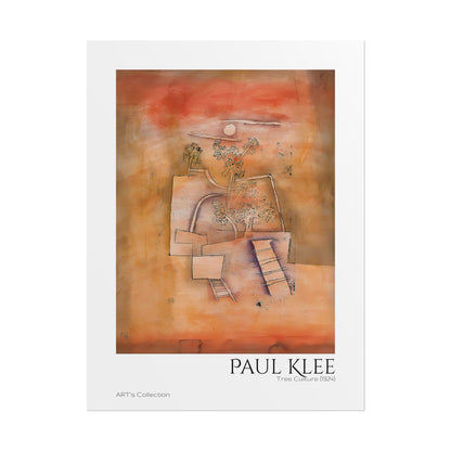 Tree Culture (1924) by Paul Klee / Affiche imprimée - Série ART's Collection