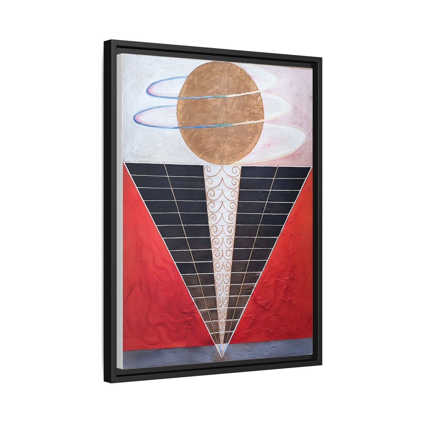 Group X, No. 2, Altarpiece (1915) by Hilma af Klint   / Toile encadrée sur caisse américaine