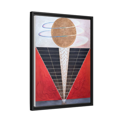 Group X, No. 2, Altarpiece (1915) by Hilma af Klint   / Toile encadrée sur caisse américaine
