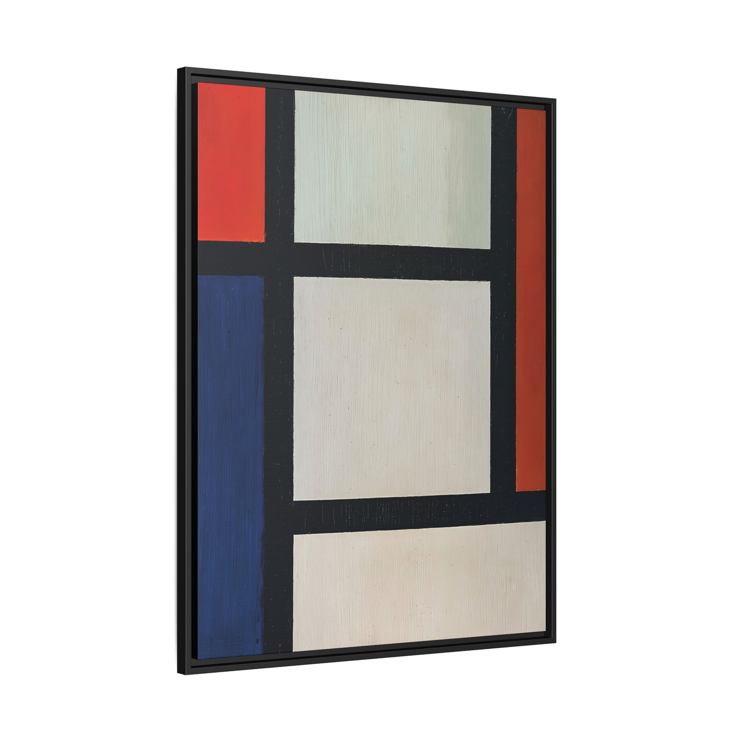 Contra-Composition (1927-28) by Theo van Doesburg  / Toile encadrée sur caisse américaine