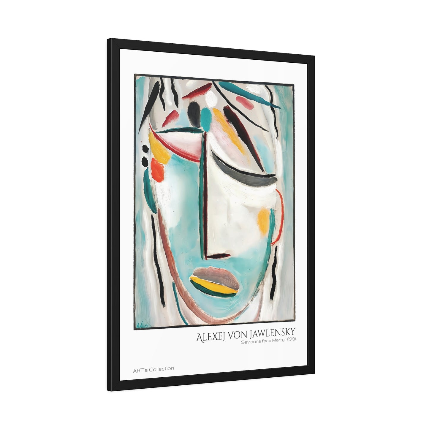 Saviour's face Martyr (1919) by Alexej von Jawlensky  / Affiche Encadrée série ART's Collection