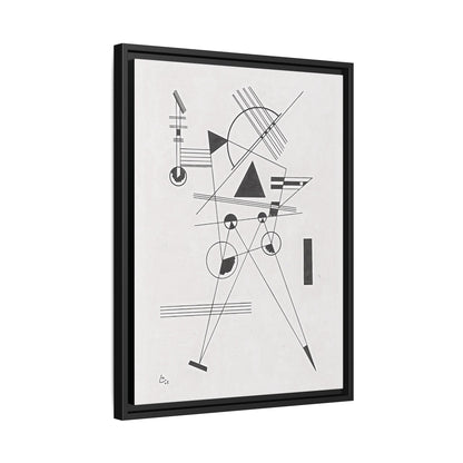 Wassily Kandinsky / Lithographie No. 1 (1925) / Toile encadrée sur caisse américaine