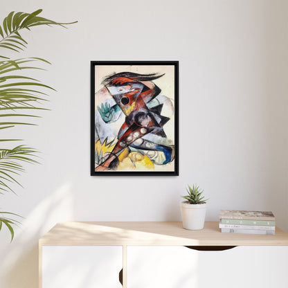 Caliban (1914) by Franz Marc / Toile encadrée sur caisse américaine