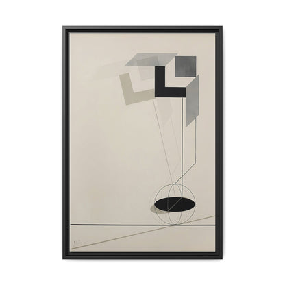 Kestnermappe Proun, Rob. Levnis and Chapman GmbH Hannover #2 (1923) by El Lissitzky / Toile encadrée sur caisse américaine