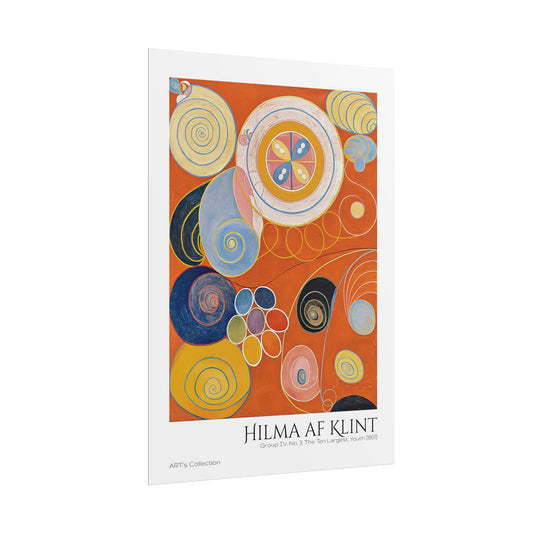 Group IV, No. 3. The Ten Largest, Youth (1907) by Hilma af Klint  / Affiche imprimée - Série ART's Collection