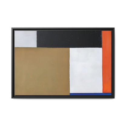 Composition (1923-1924) by Theo van Doesburg  / Toile encadrée sur caisse américaine