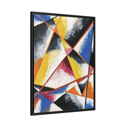 Untitled Compositions (circa 1916)  by Lyubov Popova / Toile encadrée sur caisse américaine