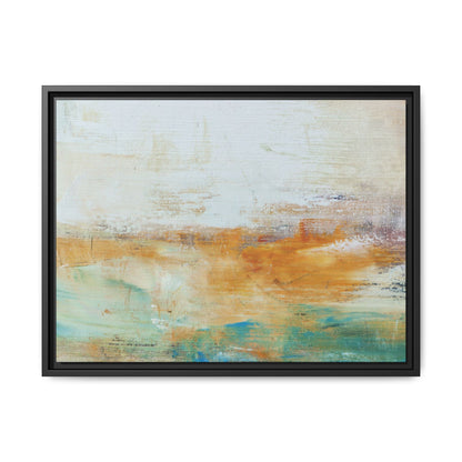 Tableau Naturel Océan "Série Sign Collections" / Toile encadrée sur caisse américaine