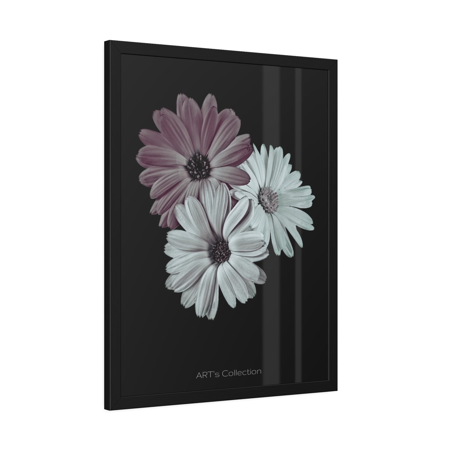 Collection Signature "FLORAL Numéro 5" sur Affiche Encadrée série ART's Collection