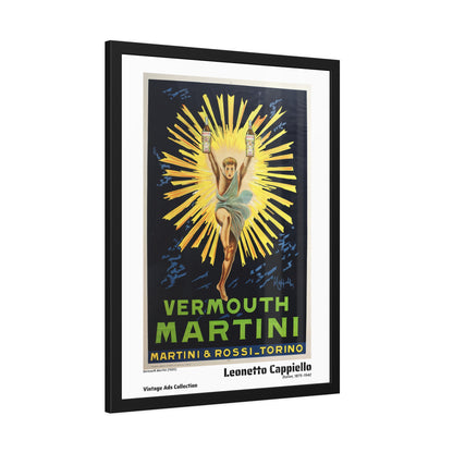 Vermouth Martini (1920) by Leonetto Cappiello / Affiche Encadrée Série Vintage Ads Collection