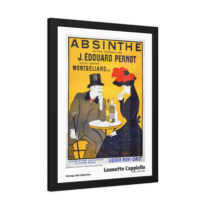 Absinthe extra-supérieure J. Édouard Pernot (1900-1905) by Leonetto Cappiello / Affiche Encadrée Série Vintage Ads Collection