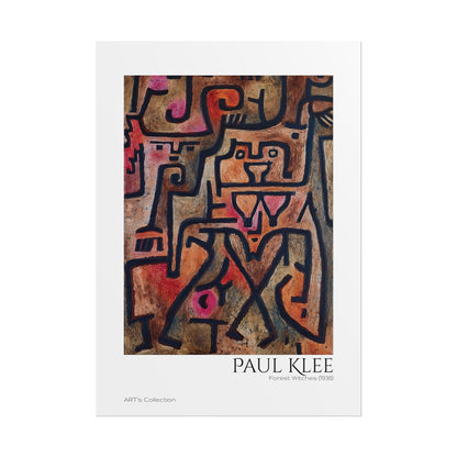 Forest Witches (1938)  by Paul Klee / Affiche imprimée - Série ART's Collection