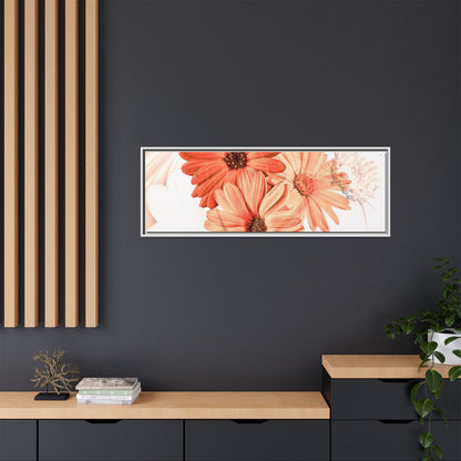 Collection Signature "FLORAL Numéro 17" sur Toile encadrée avec caisse américaine