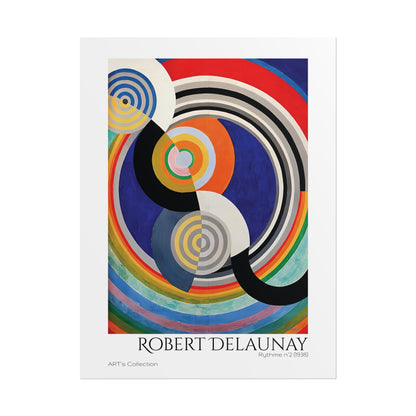 Rythme Numéro 2 (1938) by Robert Delaunay / Affiche imprimée - Série ART's Collection