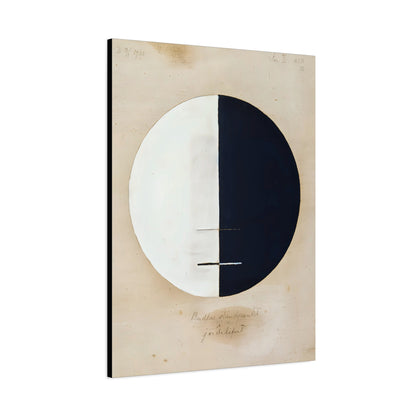Buddhas Standpoint in the Earthly Life No. 3 (1920) by Hilma af Klint / Reproduction Fine Art sur Toile /  Epaisseur 3.2 cm - 1.25 inch