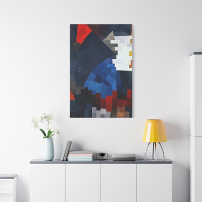 Composition (1932) by Otto Freundlich  / Reproduction Fine Art sur Toile /  Epaisseur 3.2 cm - 1.25 inch