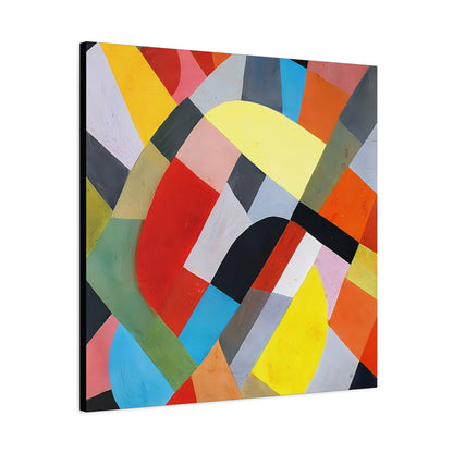 Composition Abstraite (1936-38)  by Otto Freundlich  / Reproduction Fine Art sur Toile /  Epaisseur 3.2 cm - 1.25 inch