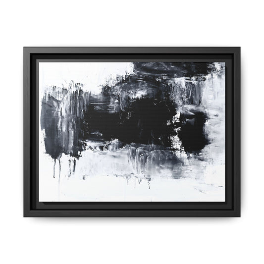 Tableau Beaux Arts Darkside "Série Sign Collections" / Toile encadrée sur caisse américaine