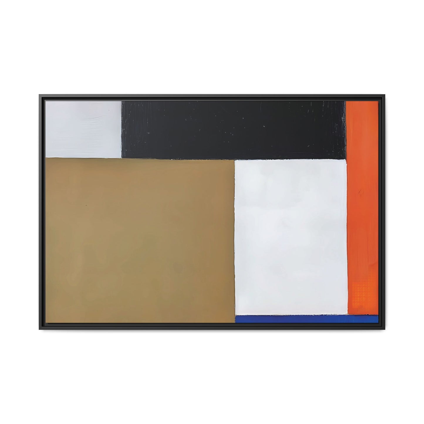 Composition (1923-1924) by Theo van Doesburg  / Toile encadrée sur caisse américaine