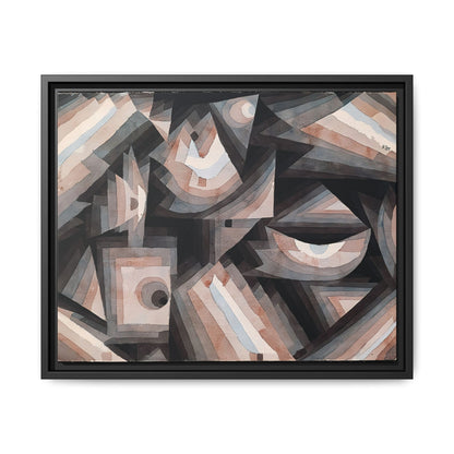 Crystal gradation (1922) by Paul Klee / Toile encadrée sur caisse américaine