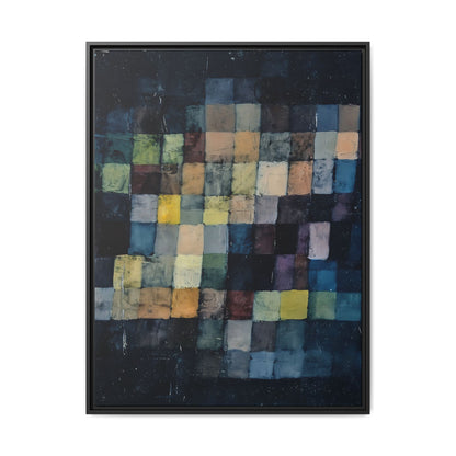 Old sound (1925) ) by Paul Klee  / Toile encadrée sur caisse américaine