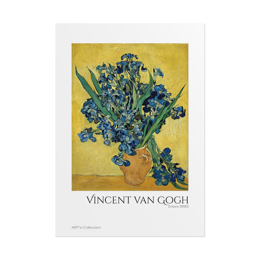 Irises (1890) by Vincent van Gogh / Affiche imprimée - Série ART's Collection