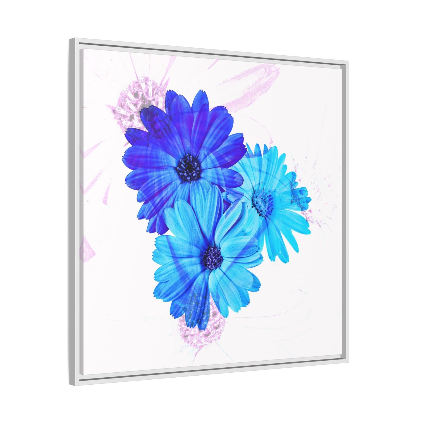 Collection Signature "FLORAL Numéro 11" sur Toile encadrée avec caisse américaine