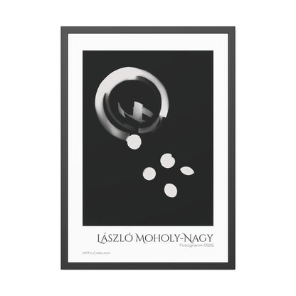 Fotogramm (1925) by László Moholy-Nagy  / Affiche Encadrée série ART's Collection