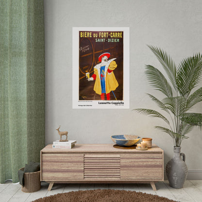 Bière du Fort-Carré, Saint-Dizier (1912) by Leonetto Cappiello / Affiche imprimée - Série Vintage Ads Collection